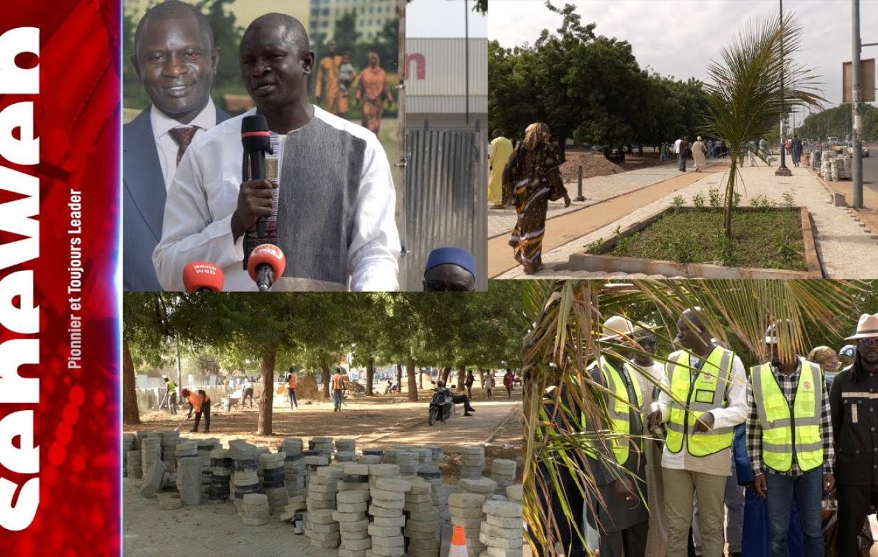 Thiès : 661 850 pavés pour faire de l’avenue Caen la plus belle d’Afrique