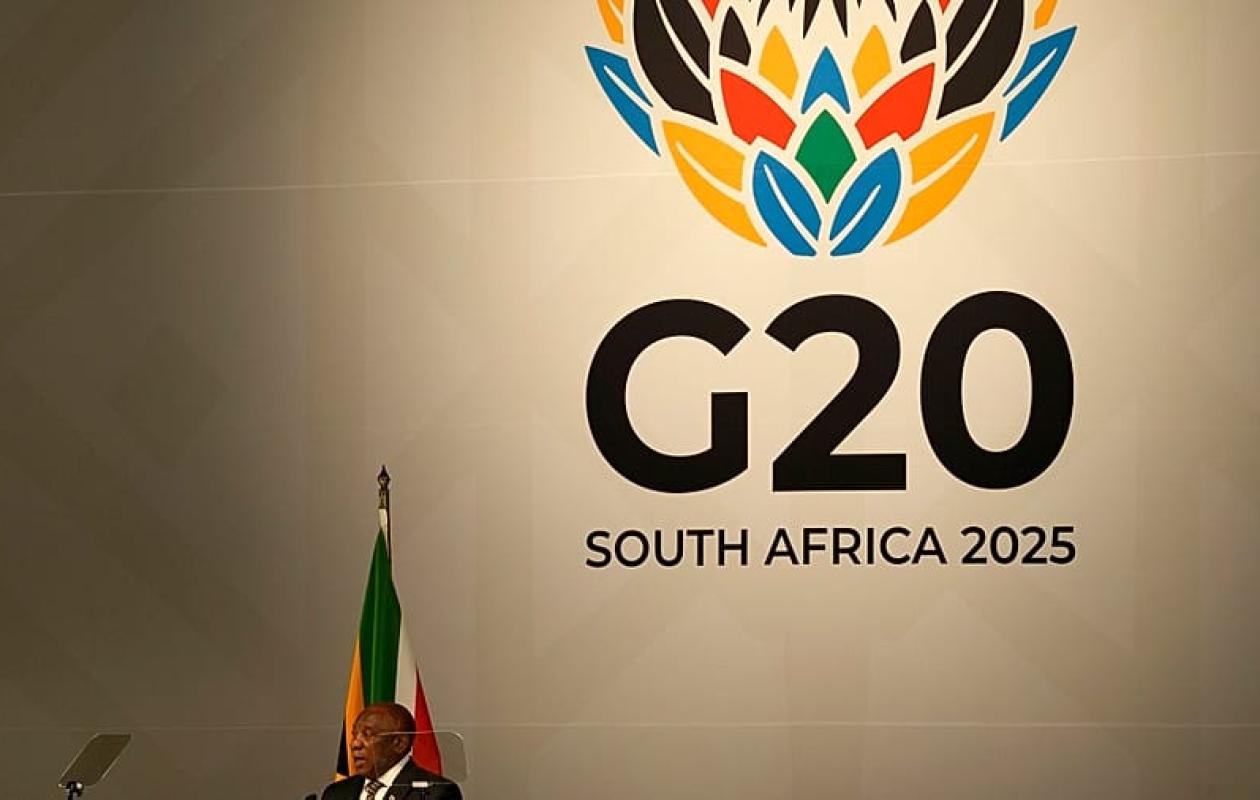 Boycott américain du G20 en Afrique du Sud : "tant pis pour eux", répond le président sud-africain