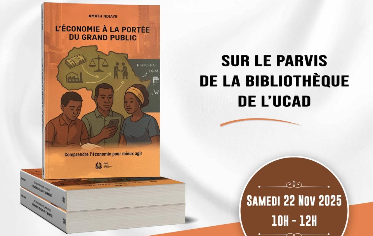 L’économie à la portée du grand public : Amath Ndiaye met la pédagogie au cœur du débat économique