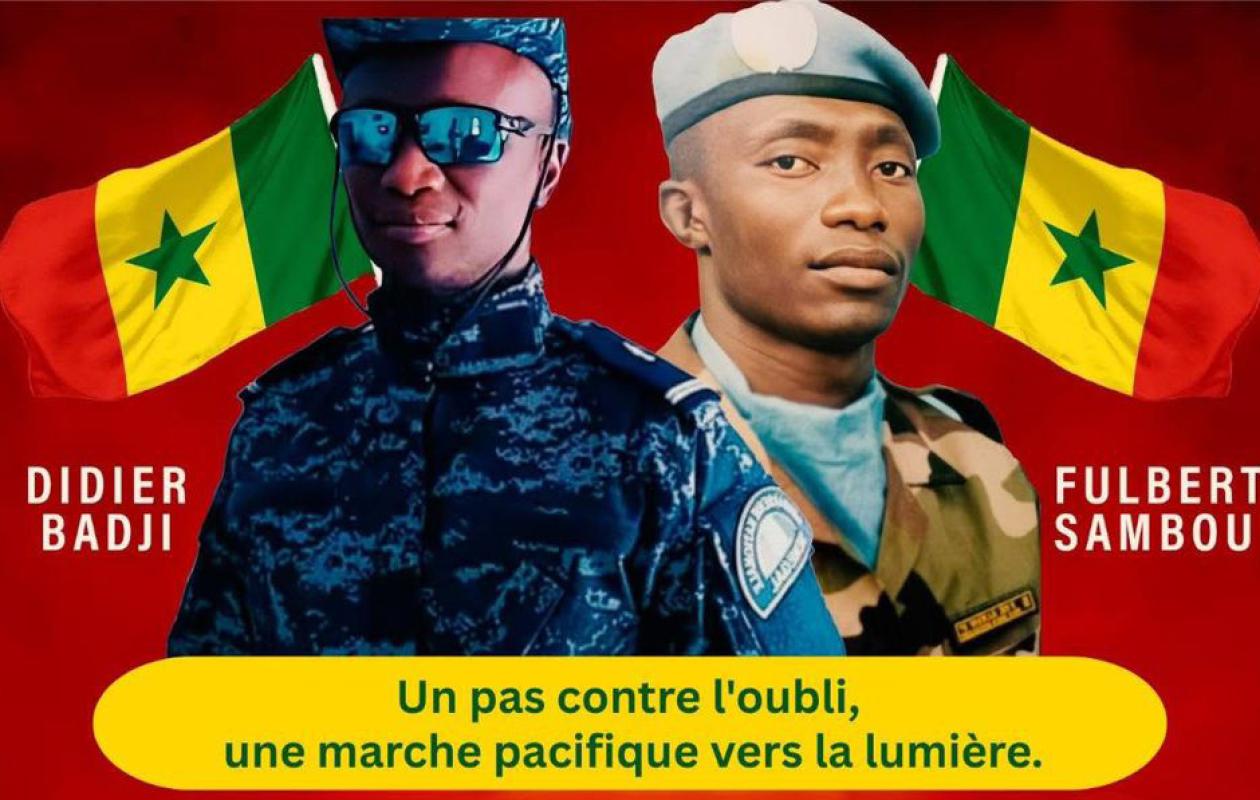 Didier Badji et Fulbert Sambou : Une marche citoyenne contre l’oubli