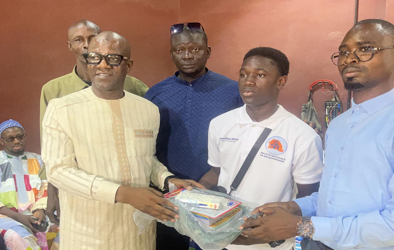 Remise de prix aux meilleurs élèves: Me Babacar Ndiaye SNR encourage l'excellence scolaire à Dagana