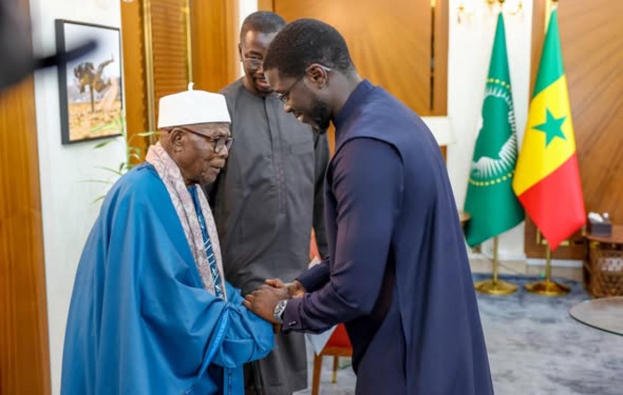 Les dessous de la visite du Khalife de Léona Niassène à Diomaye Faye et El Malick Ndiaye