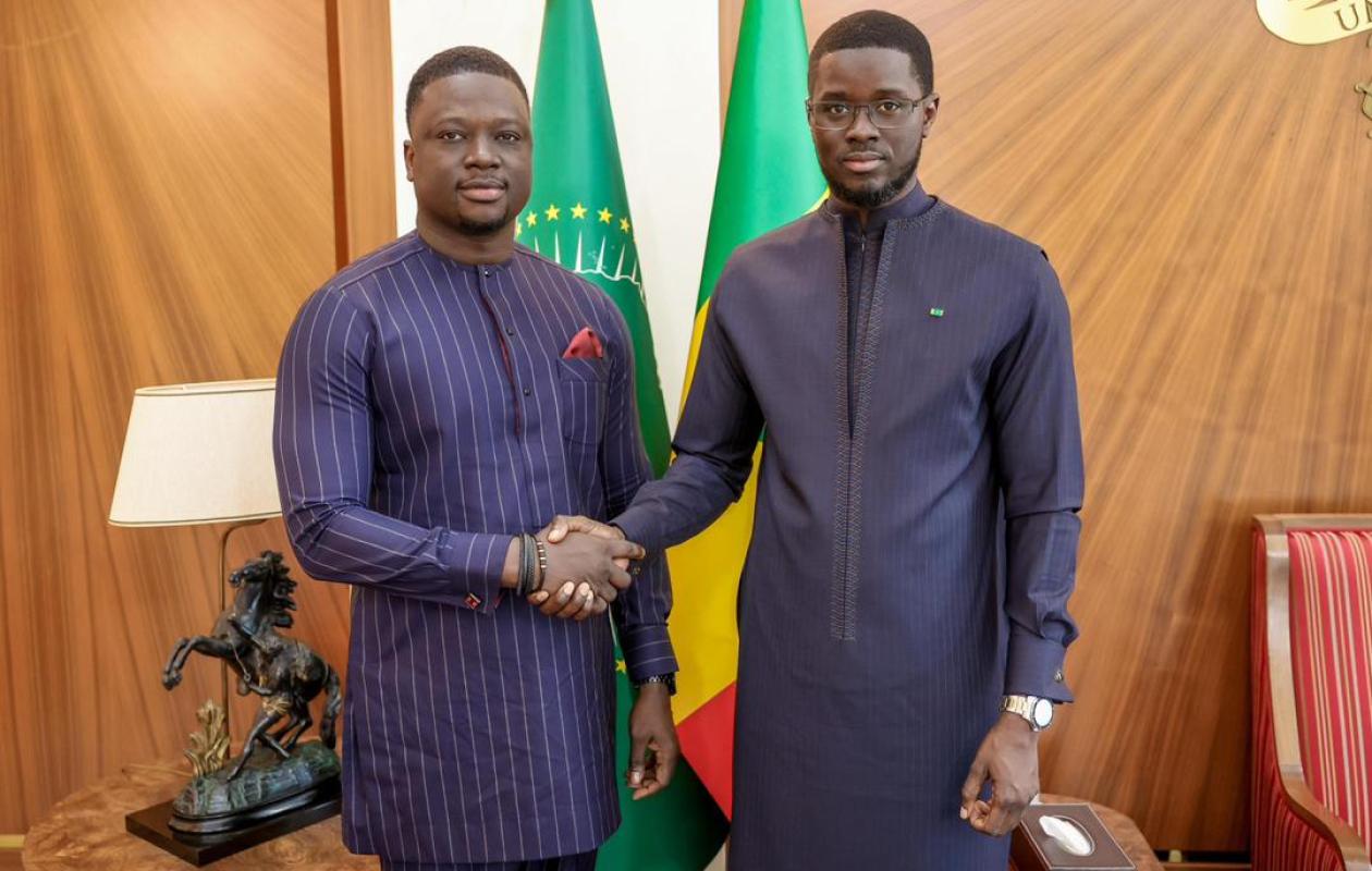 Palais : Rencontre entre Bassirou Diomaye Faye et Thione Niang