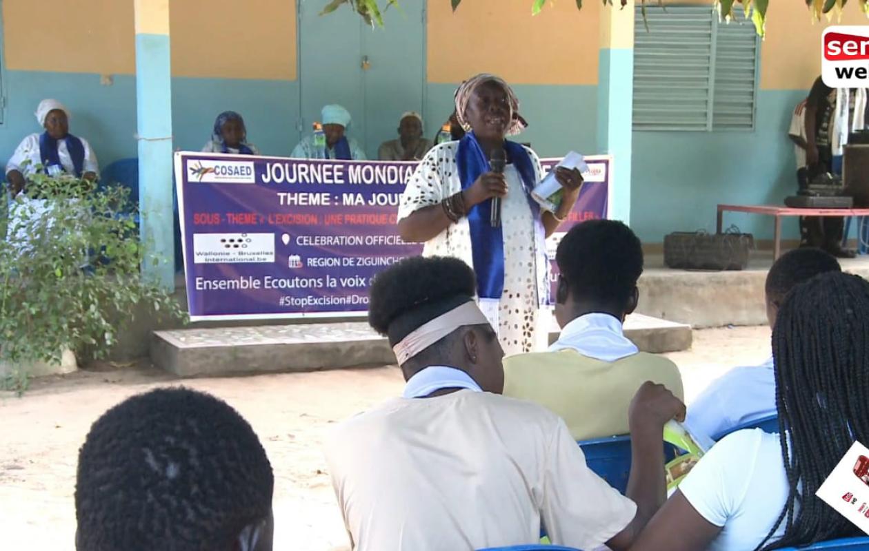 Lutte contre l’excision des enfants et jeunes: Le COSAED sensibilise des jeunes de Ziguinchor