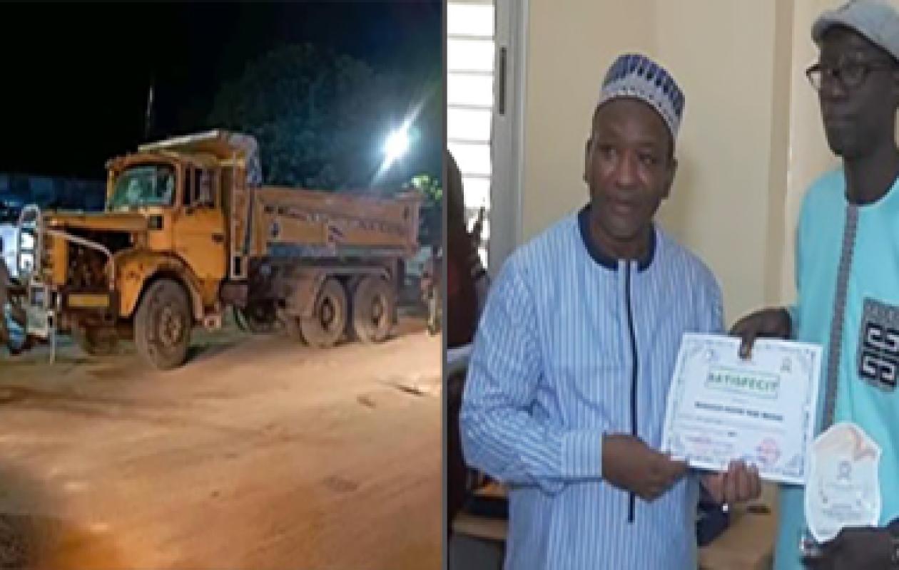 Risques élevés d’incidents routiers à Darou Khoudoss : Le maire interdit la circulation des camions sur certains axes