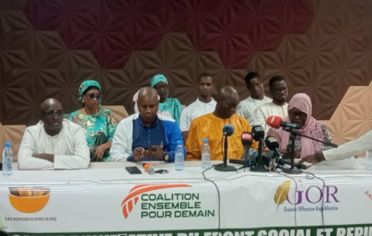 La Coalition Ensemble pour Demain alerte sur une crise économique et politique majeure