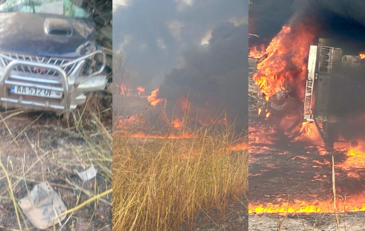 Accident spectaculaire à Koumpentoum : Un camion citerne explose sur la RN 1