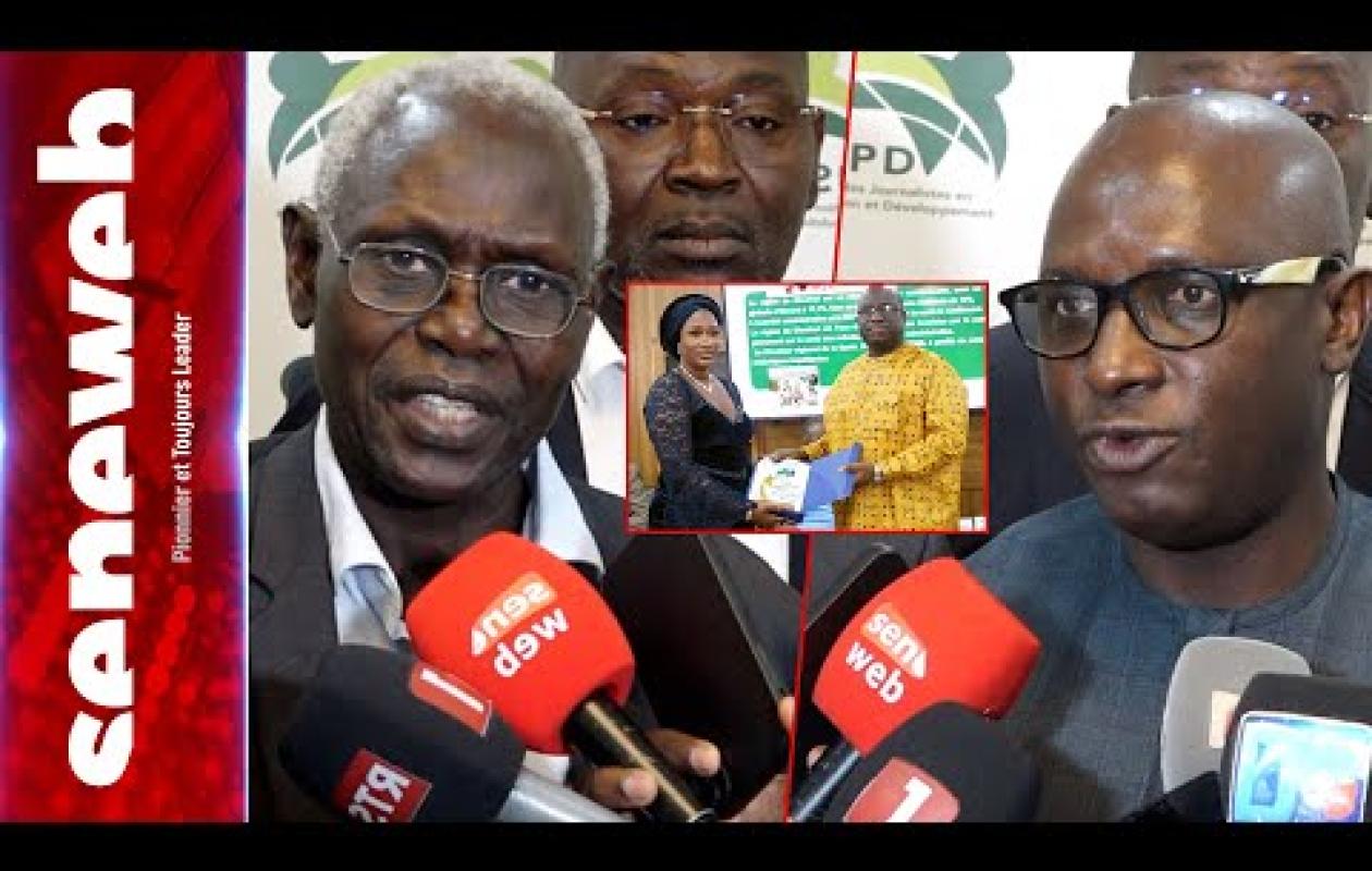 Prix AJSPD : Awa FAYE de Seneweb sacrée avec les honneurs du jury