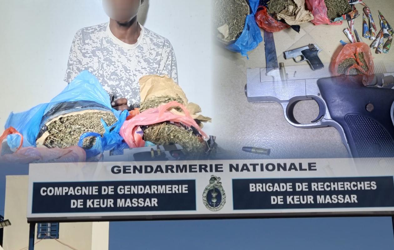 Niague : Un dealer se procure un pistolet à Touba pour affronter les gendarmes lors de son arrestation