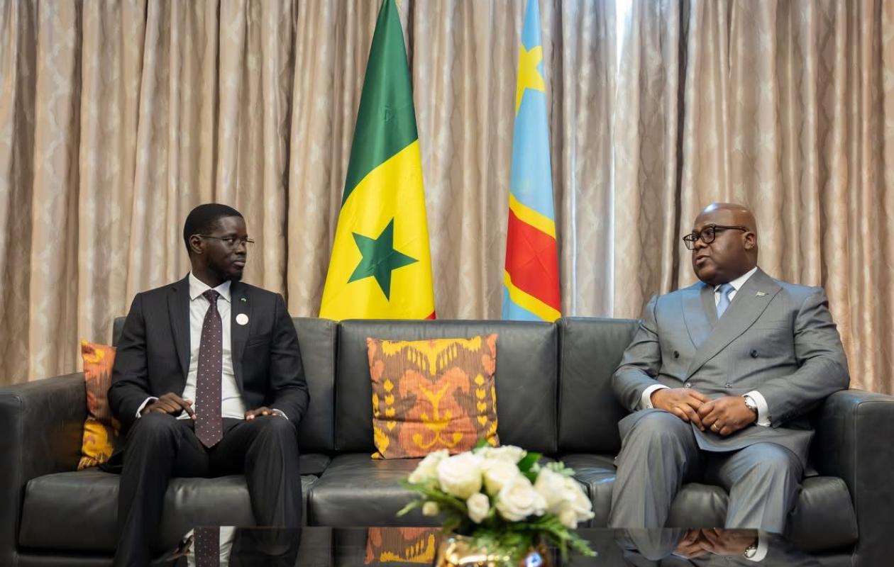 Diomaye Faye et Félix Tshisekedi renforcent la coopération entre le Sénégal et la RDC à Luanda