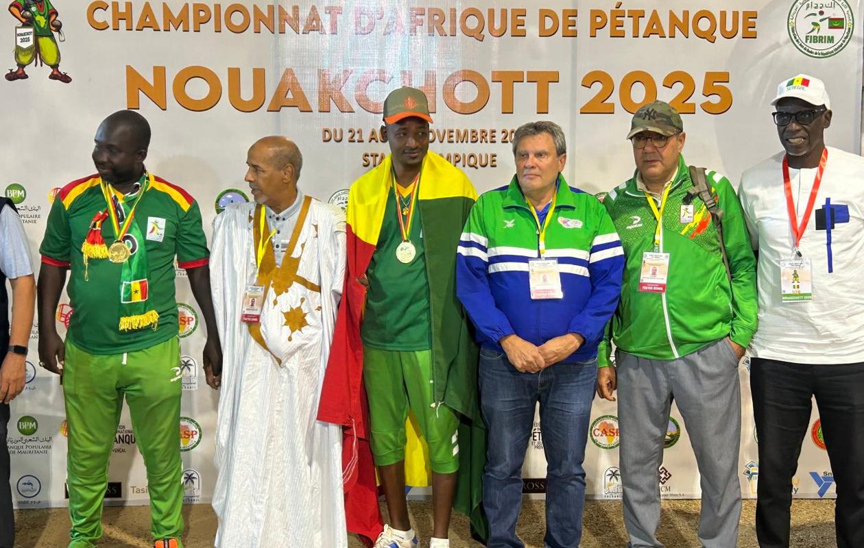 Championnats d’Afrique de pétanque : Le Sénégal sacré en doublette