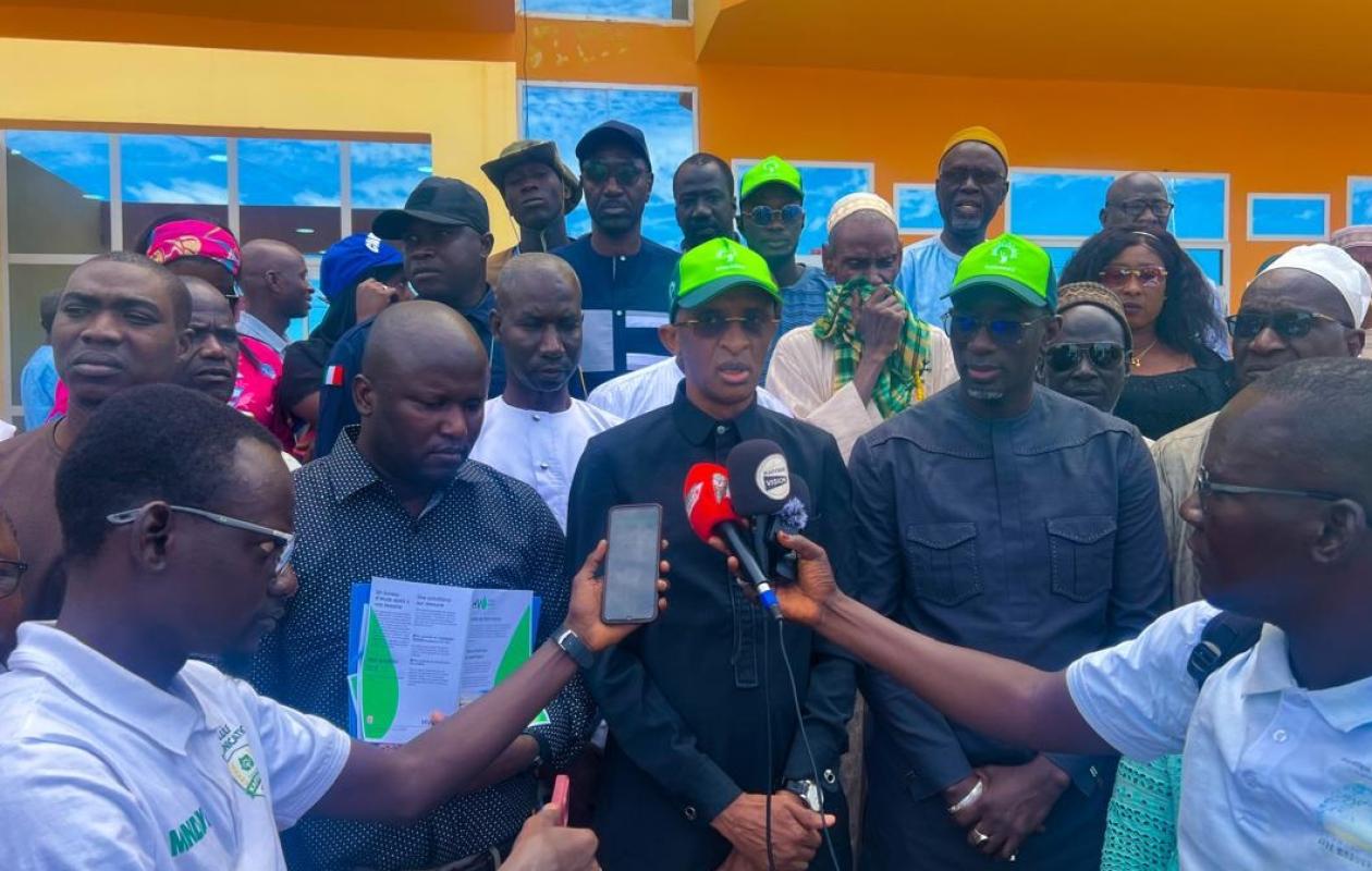 Un nouvel outil pour la salubrité : La municipalité de Kaffrine équipe la SONAGED