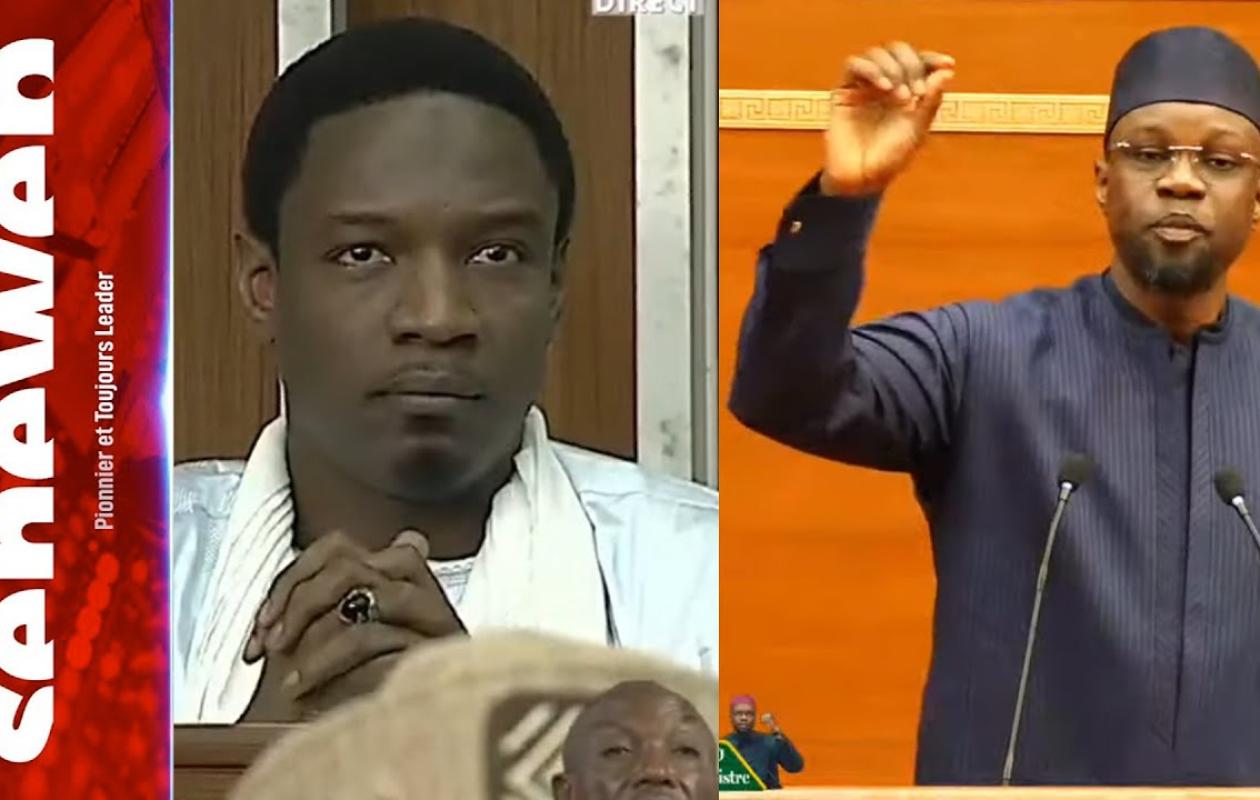 "Gouvernement de Yambar" : Sonko répond à Pape Djibril Fall et fait éclater de rire l'Assemblée (vidéo)