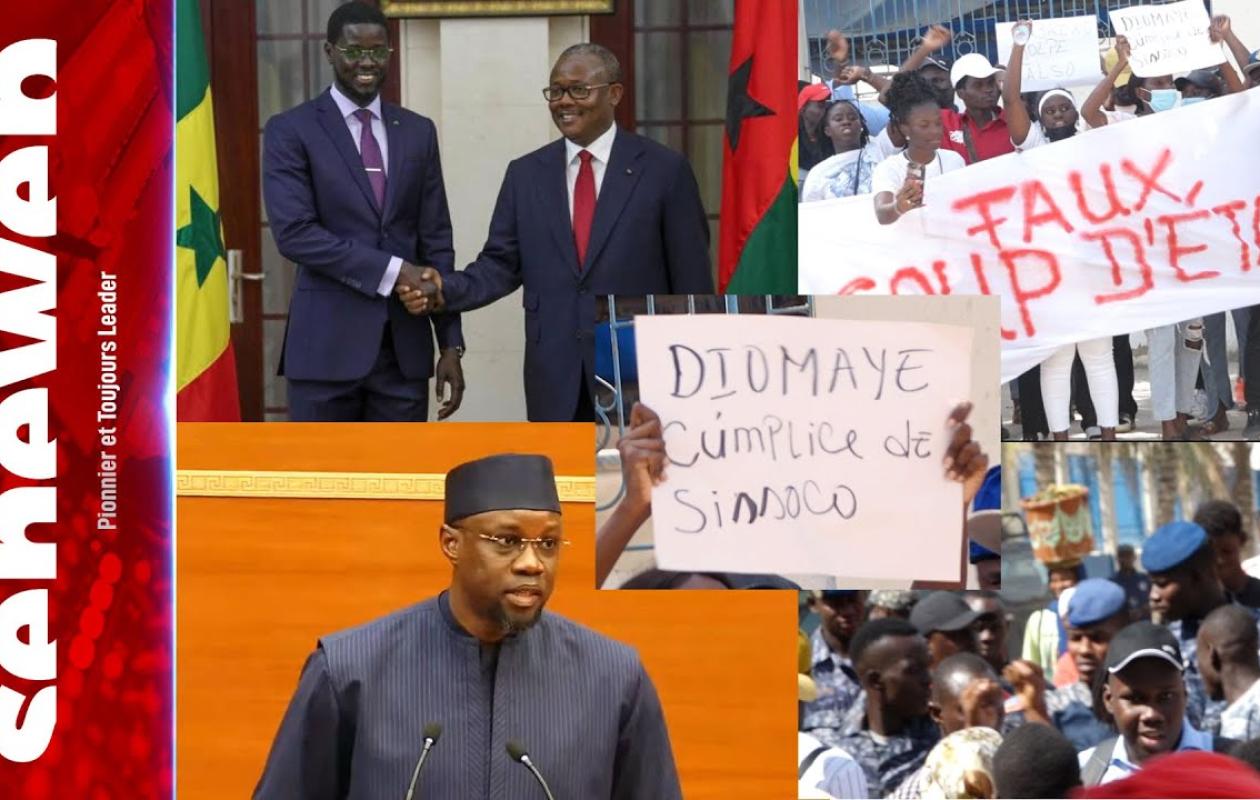 Emballo à Dakar: Des Bissau-guinéens manifestent leur colère contre Diomaye