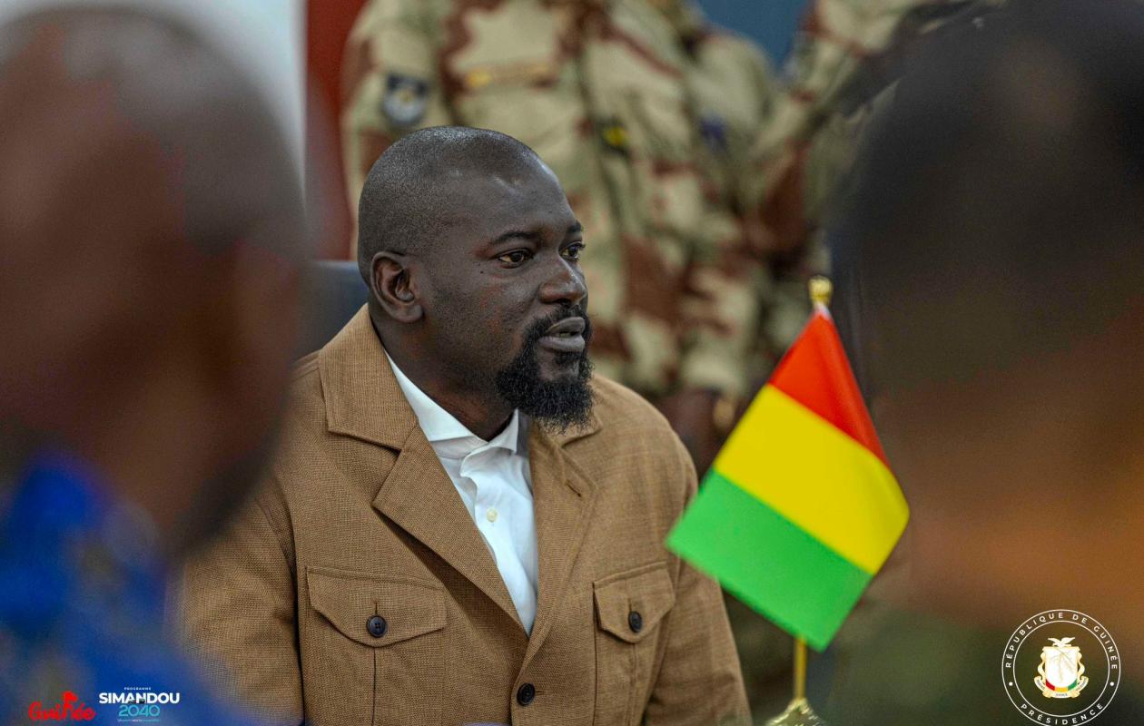 Doumbouya devant le Conseil supérieur de défense de Guinée : « Je ne permettrai à personne de nous ramener en arrière »