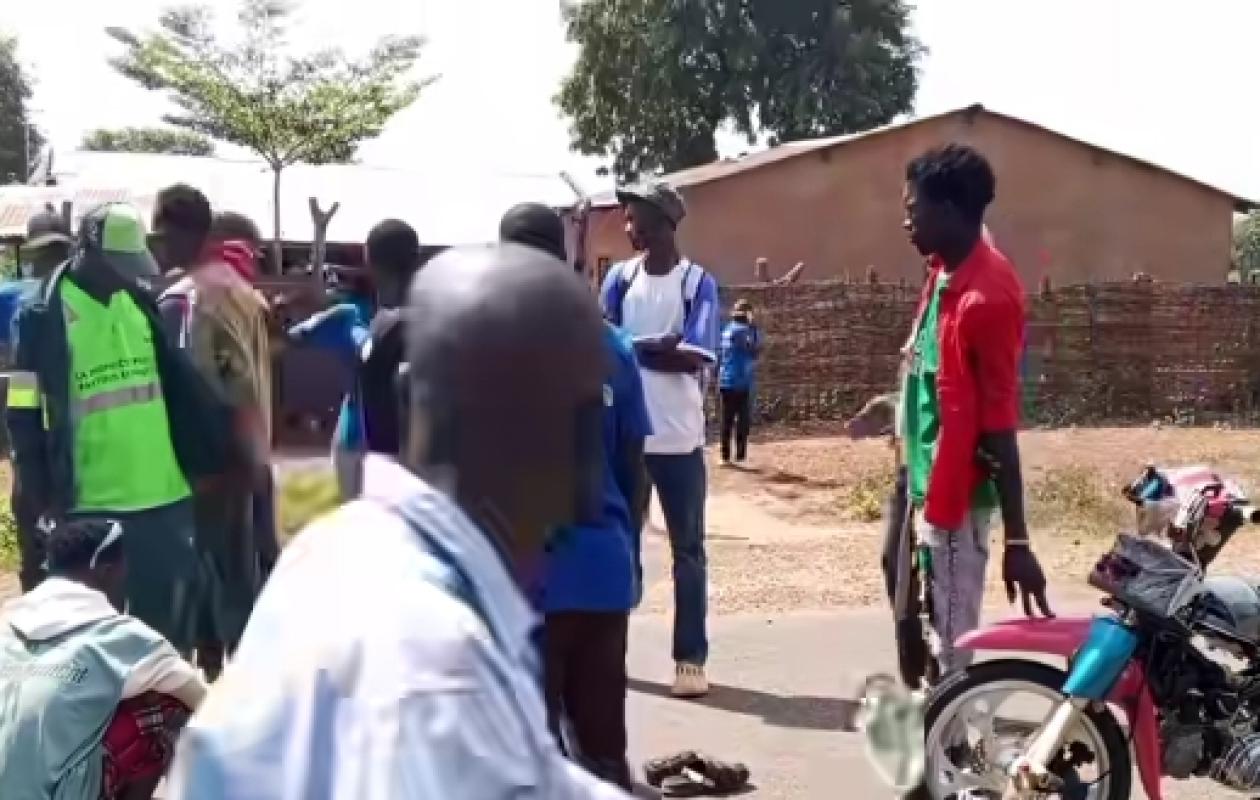 Sédhiou : Une collision entre un jakarta et un tricycle fait un blessé grave