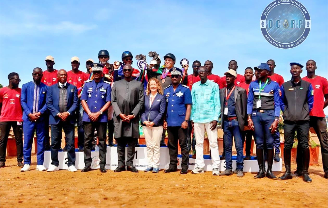 World Jumping Challenge : la Gendarmerie en phase préparative pour les Jeux Olympiques de la Jeunesse
