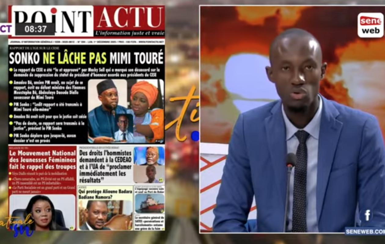 Revue des Titres du 1er Décembre 2025 avec Waly Dione