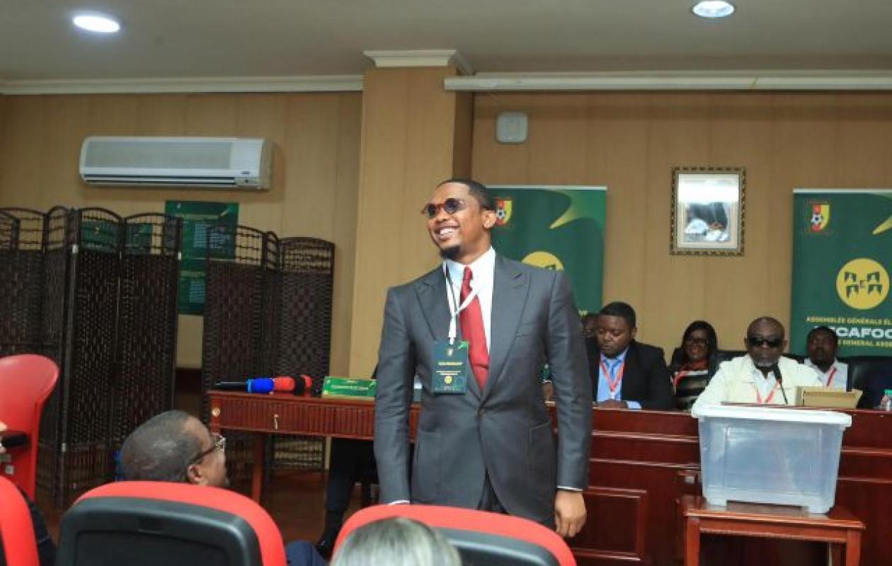 Cameroun : Samuel Eto’o réélu président de la Fédération camerounaise de football