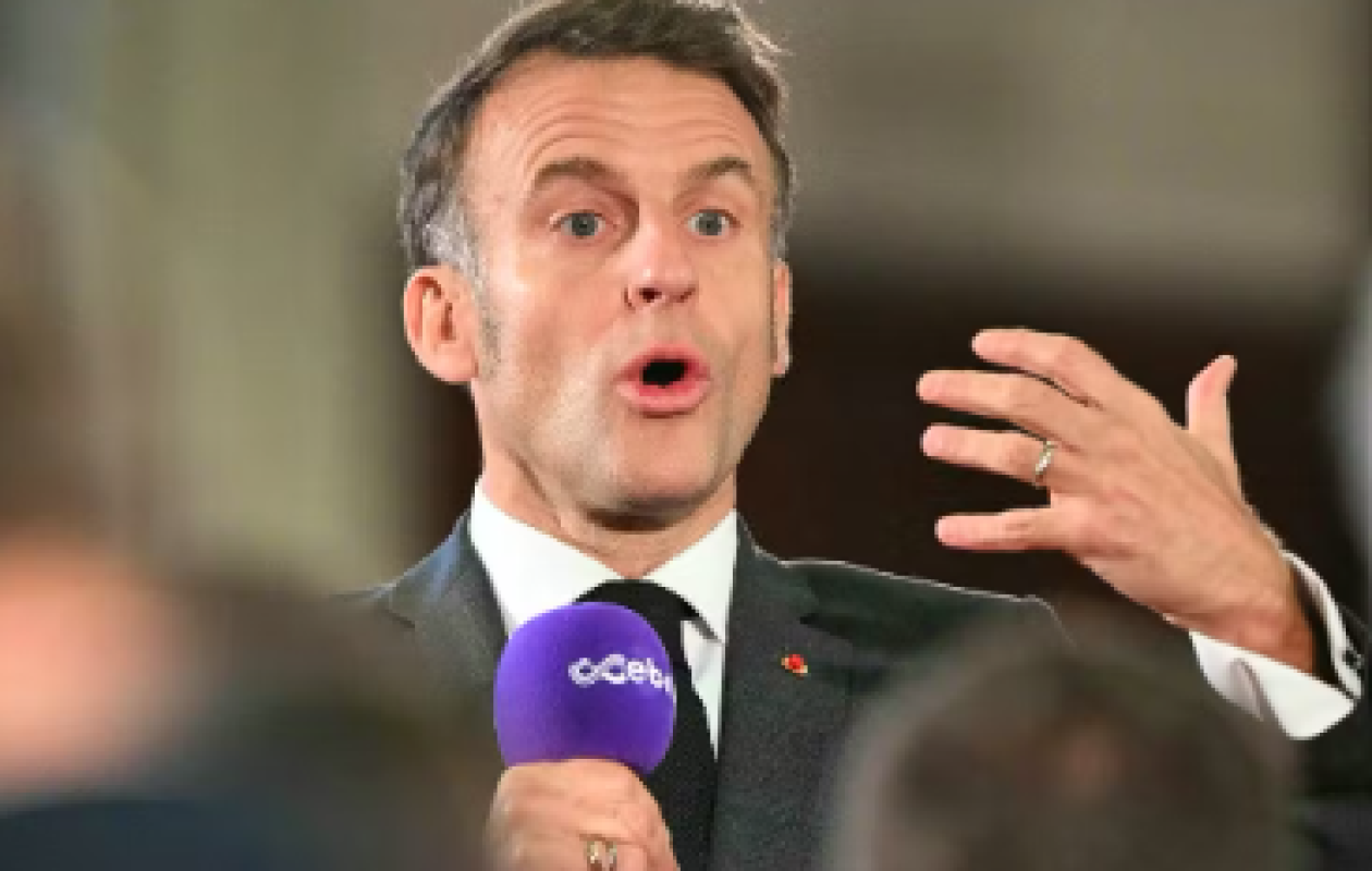 Macron jure n'avoir jamais évoqué de «ministère de la Vérité»