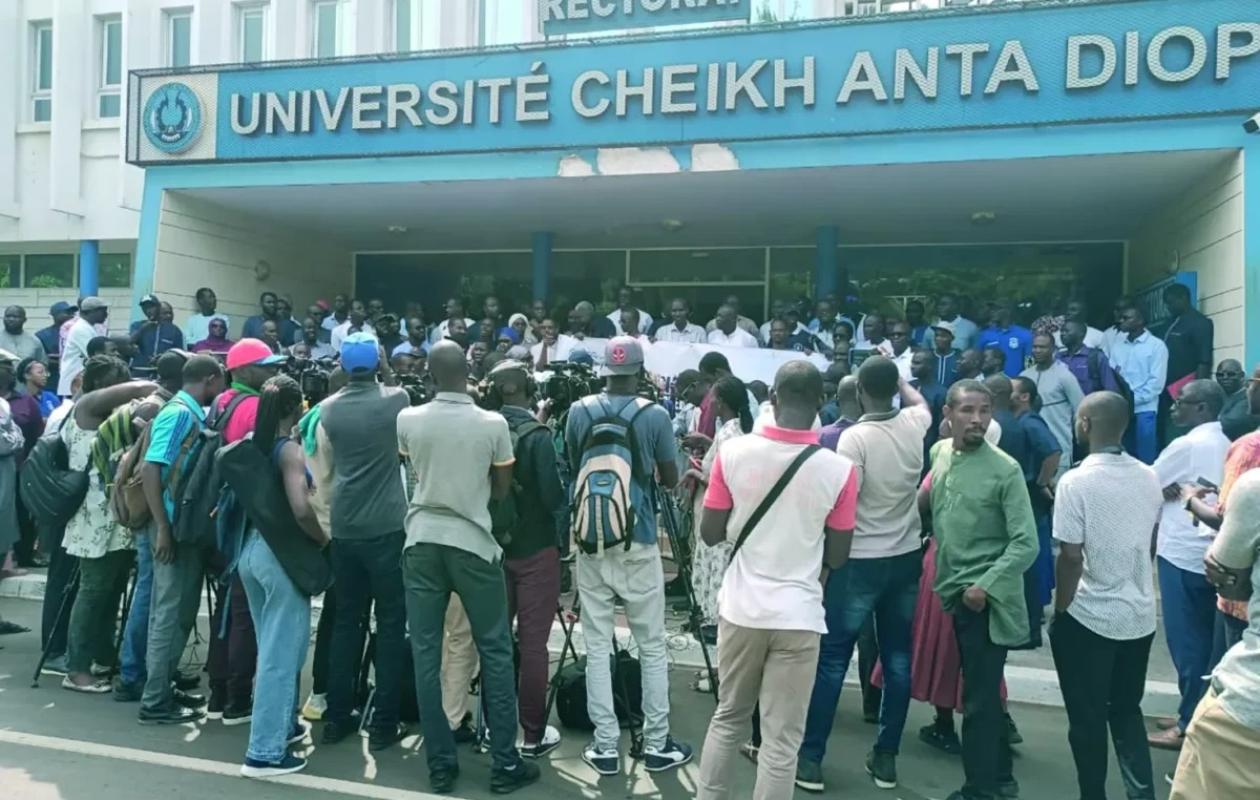 « Nous n’allons pas reculer d’un iota » (étudiant)