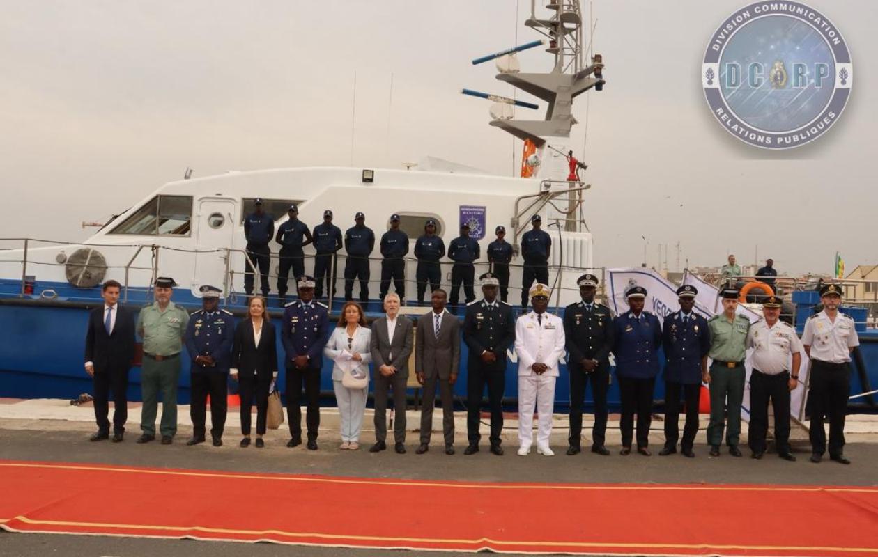 Lutte Contre la Migration Irrégulière : L'Espagne Offre 2 Vedettes à la Gendarmerie et à la Police Sénégalaises