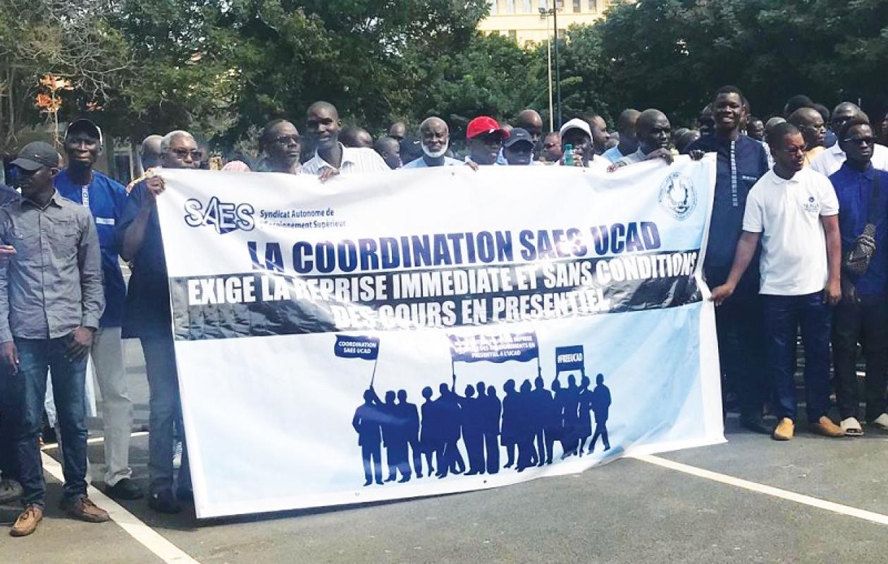 Crise dans des universités publiques : le SAES tire la sonnette d’alarme