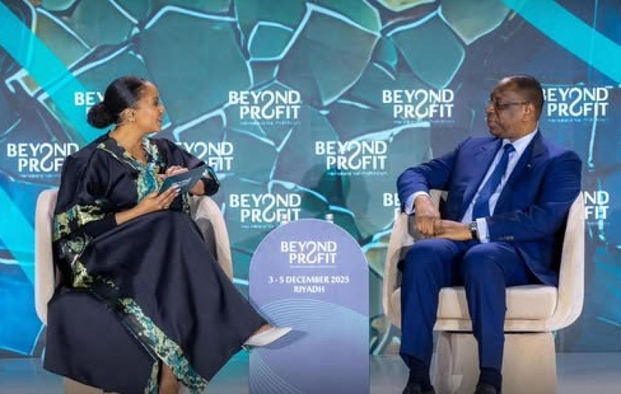 Macky Sall partage son expérience au "Beyond Profit Forum" en Arabie Saoudite