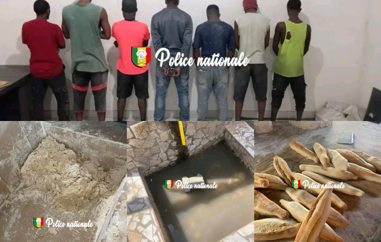 Thiaroye : Deux boulangeries clandestines démantelées, sept suspects arrêtées