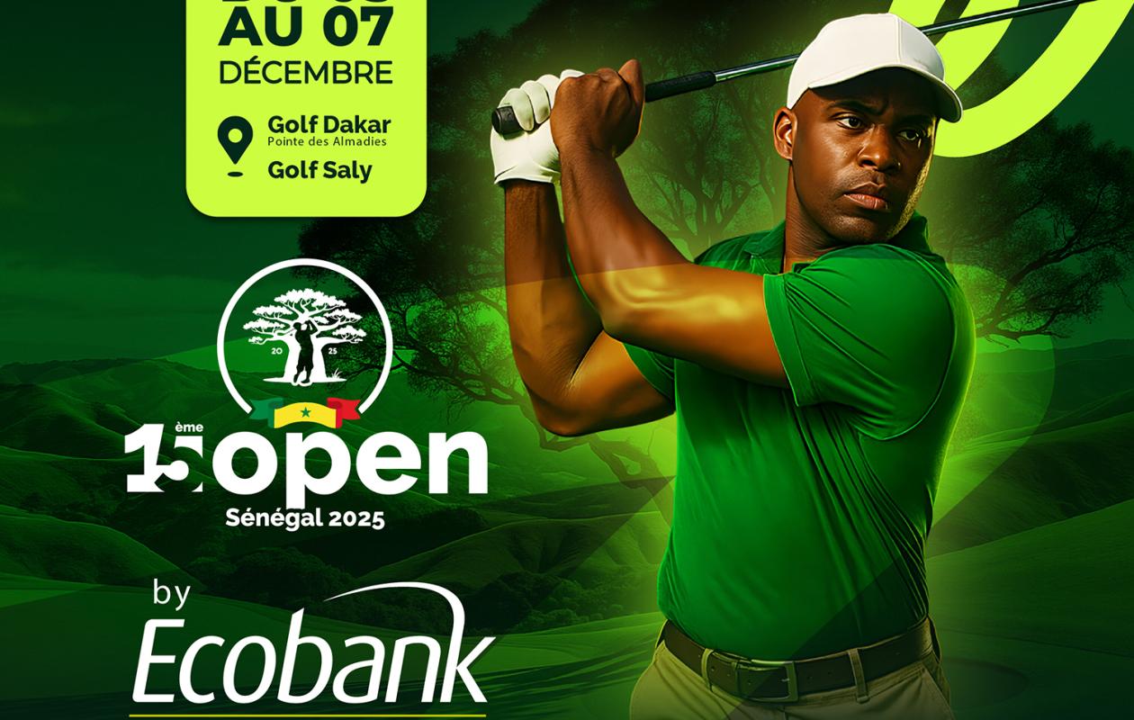 15ᵉ édition de l’Open international de golf : Ecobank soutient le grand retour du golf au Sénégal et mise sur son potentiel économique