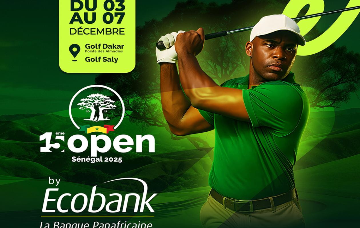 15ᵉ édition de l’Open international de golf : Ecobank soutient le grand retour du golf au Sénégal et mise sur son potentiel économique