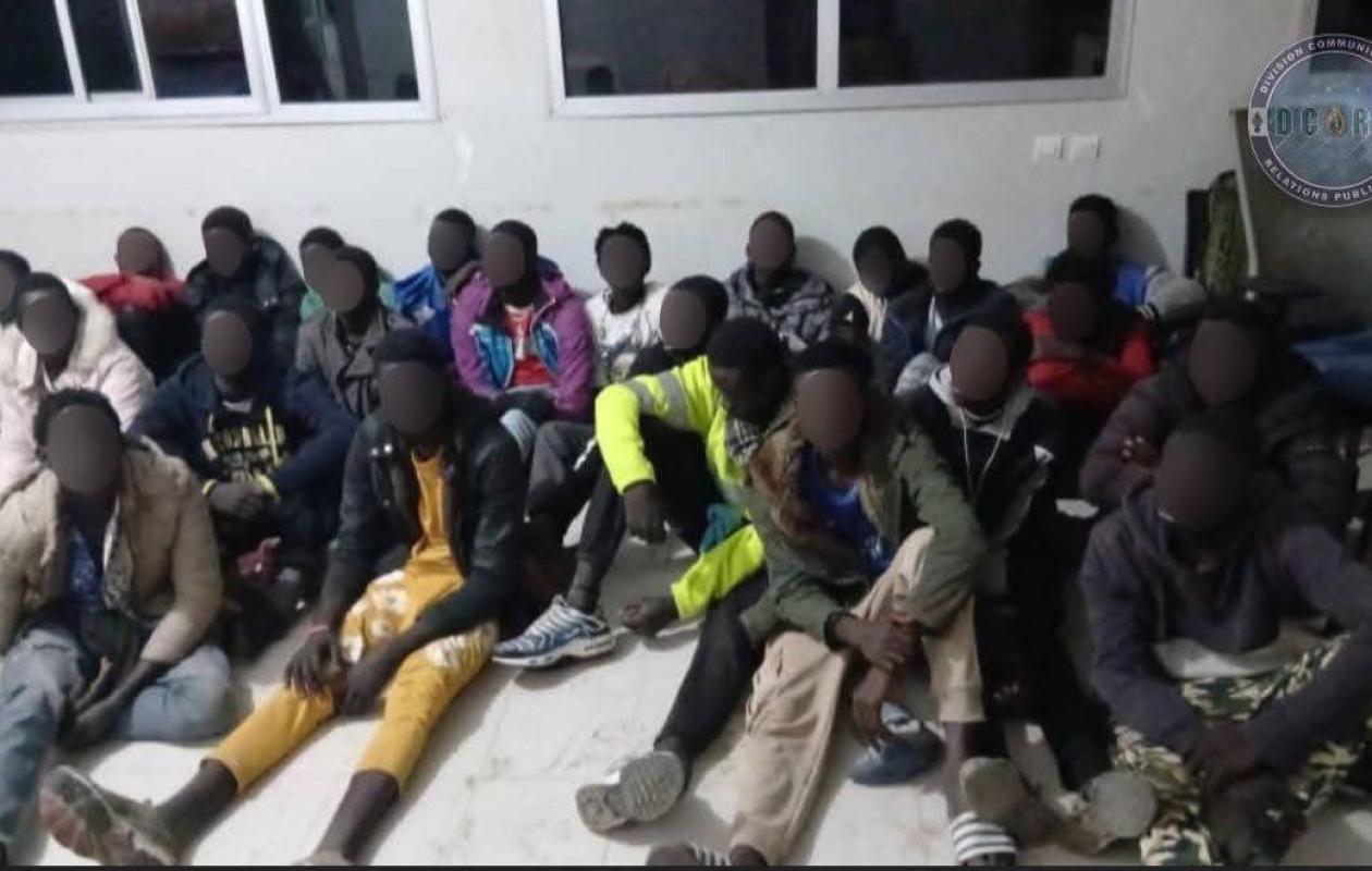 MIGRATION IRRÉGULIÈRE : 23 candidats et leurs convoyeurs interpellés par la brigade territoriale de Fimela