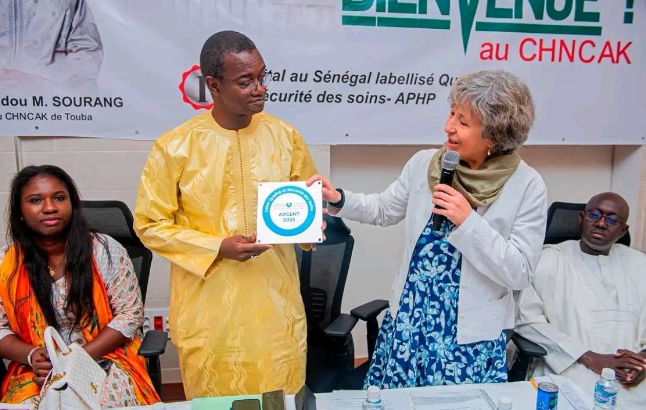 Touba : l'hôpital Cheikh Ahmadoul Khadim décroche le Label Argent avec mention spéciale de l'AP-HP