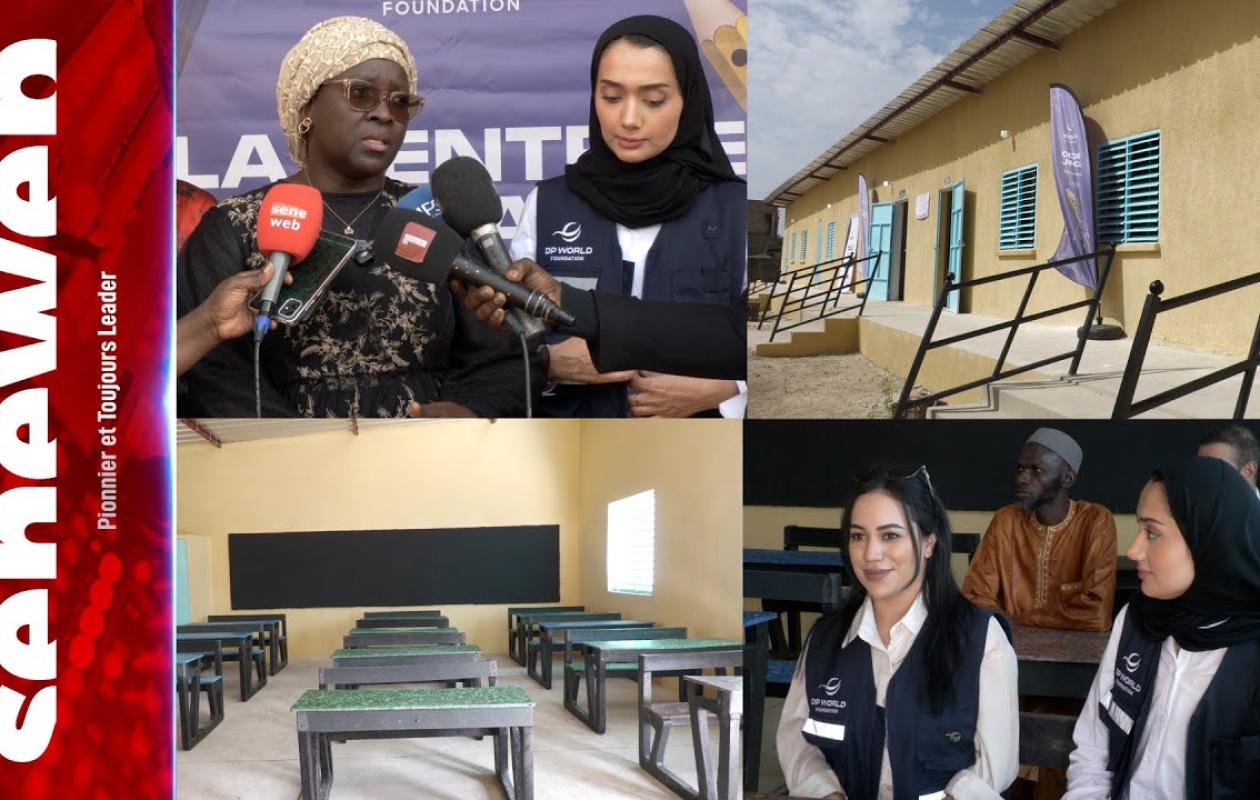 Éducation : DP World investit plus de 153 millions FCFA pour des « Classes de l’Espoir »