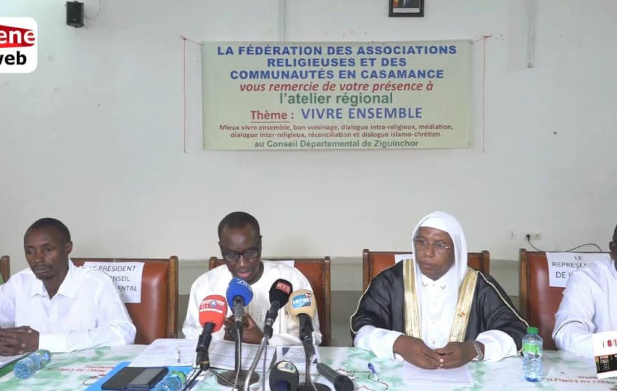 Pour une Casamance réconciliée : La Fédération des associations religieuses et des communautés prêche le vivre-ensemble