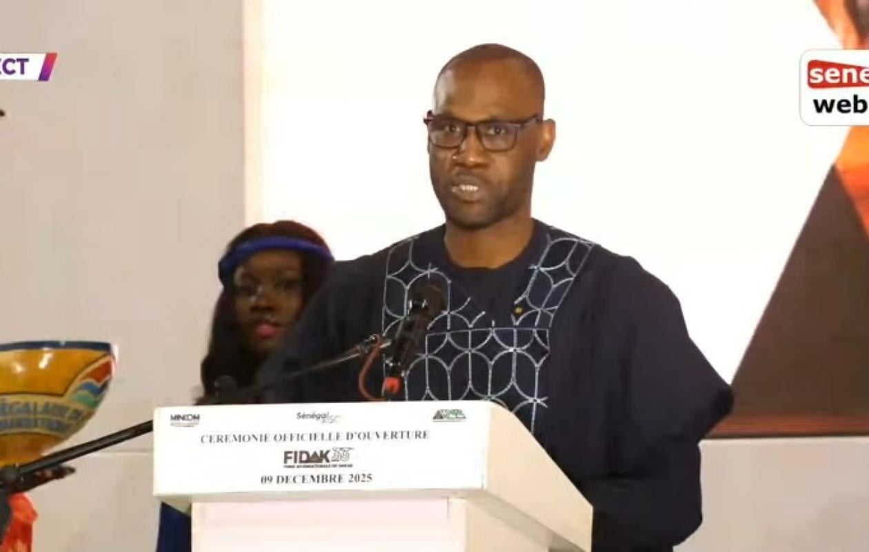 Coup d'envoi de la  33eme édition de la FIDAK