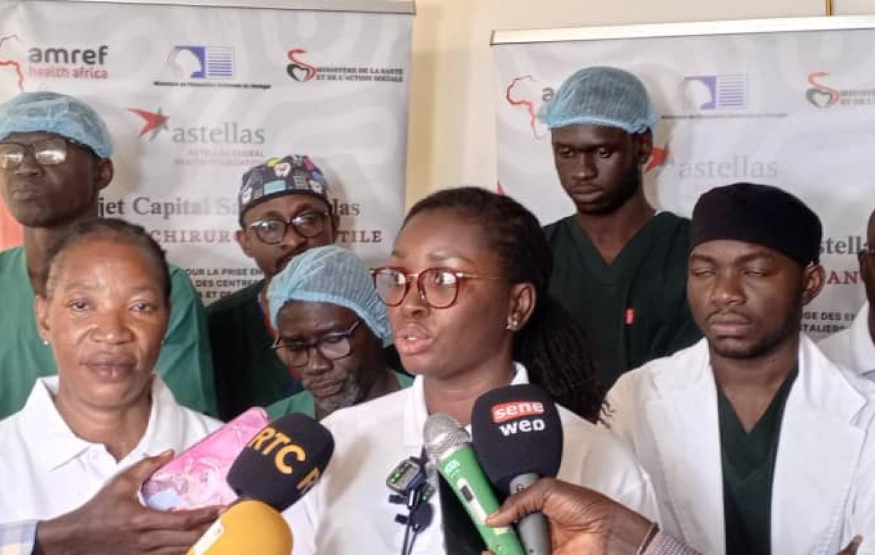 Sédhiou : Des chirurgiens pédiatres au chevet de 50 enfants