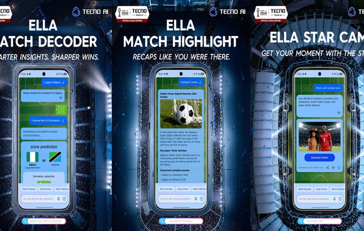 Les fonctionnalités IA de TECNO pour la CAN ouvrent une nouvelle ère dans l’expérience mobile du football