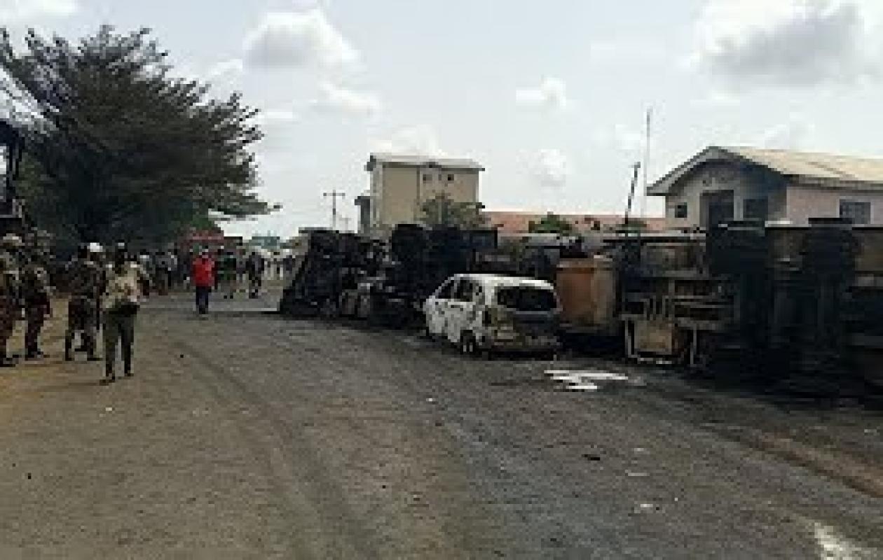Cameroun : explosion d’un camion-citerne sur la N3, 8 morts et plusieurs blessés