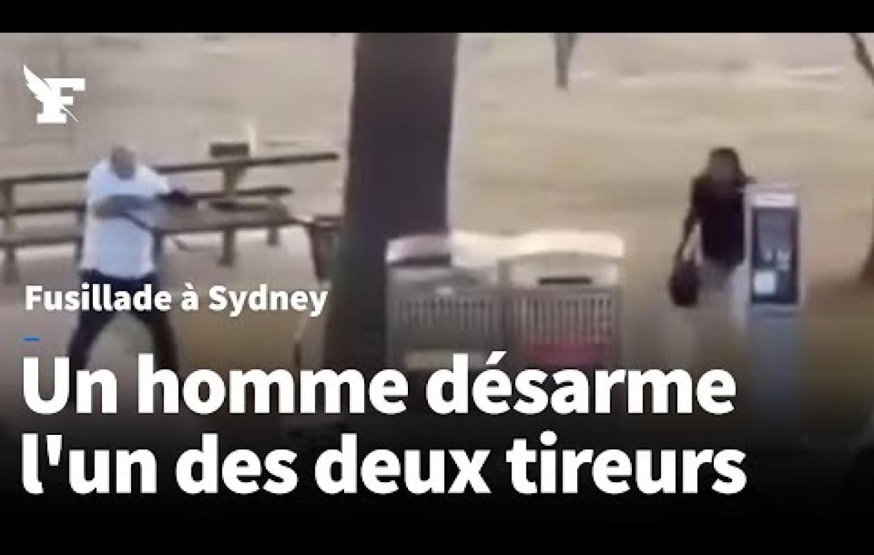 Attentat de Sydney : Les images de l'acte héroïque d'un passant