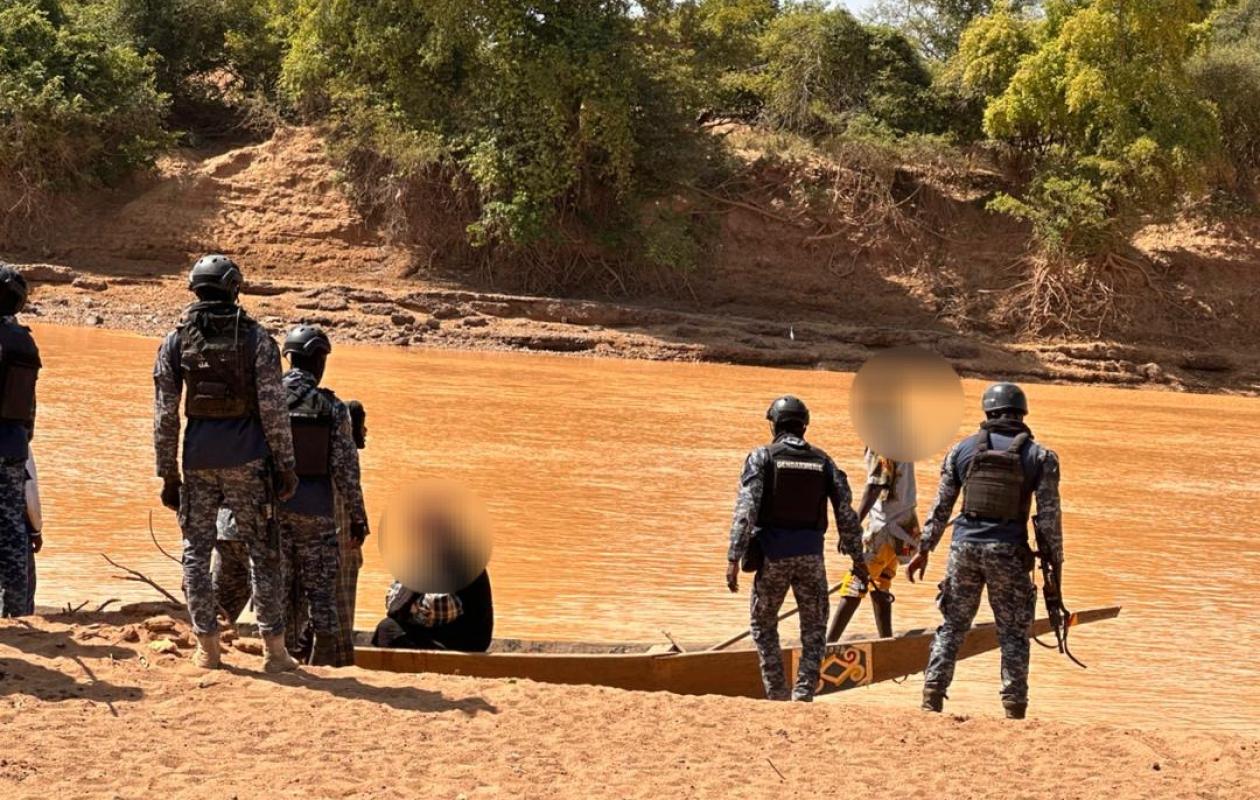 LUTTE CONTRE L'ORPAILLAGE CLANDESTIN : Le GARSI 1 de Kidira saisit un important lot de matériel dans la zone de la Falémé