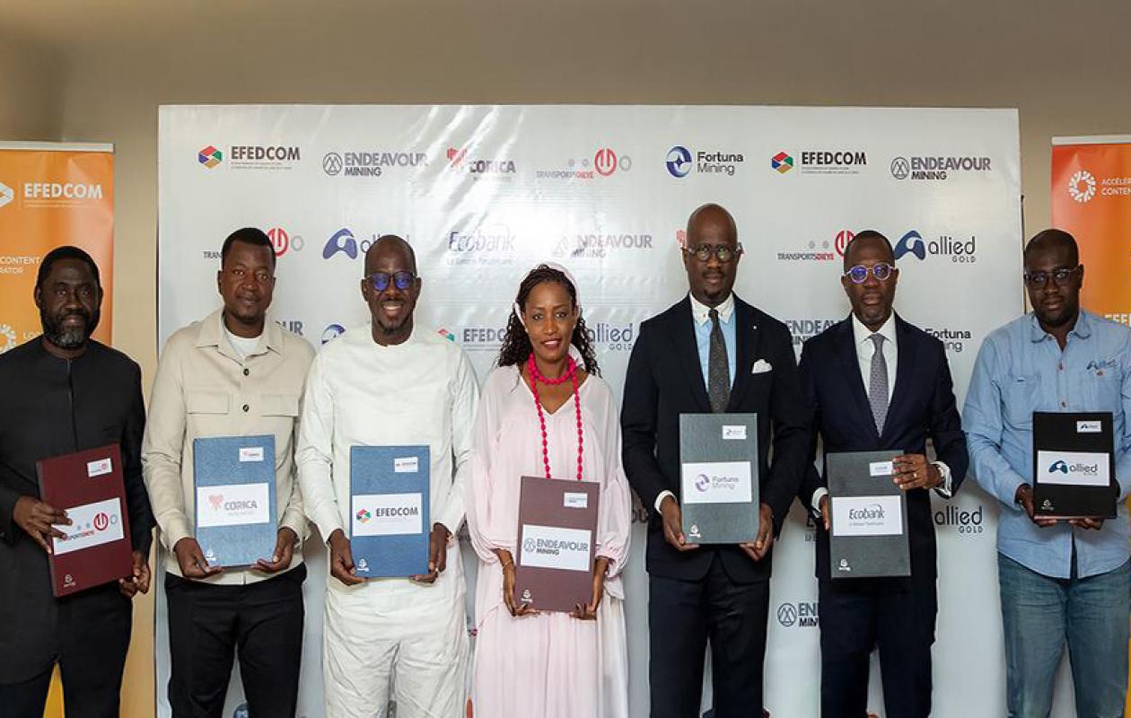 Endeavour Mining et FEDCOM: L'Accélérateur de Contenu Local (ACL) présente ses premiers succès et se structure à Abidjan