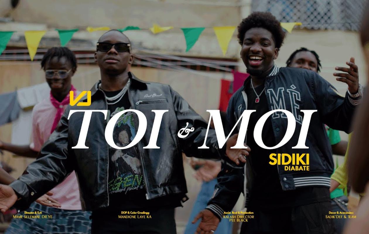 "TOI ET MOI" : Le feat teinté d'amour de VJ et Sidiki Diabaté