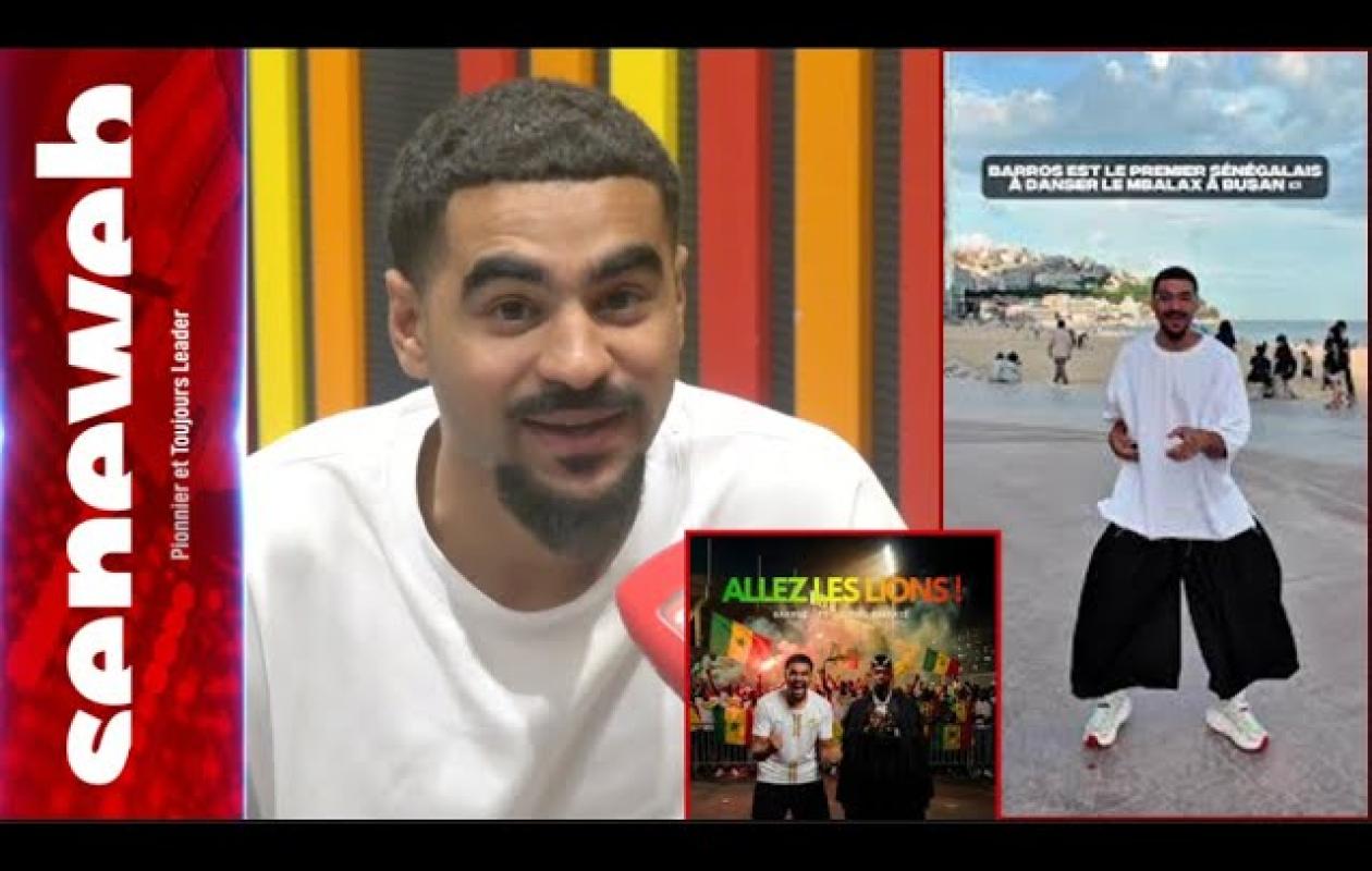 Lien avec le Sénégal et l’équipe nationale, le son Allez les Lions 🦁 : Edgars Barros se prononce