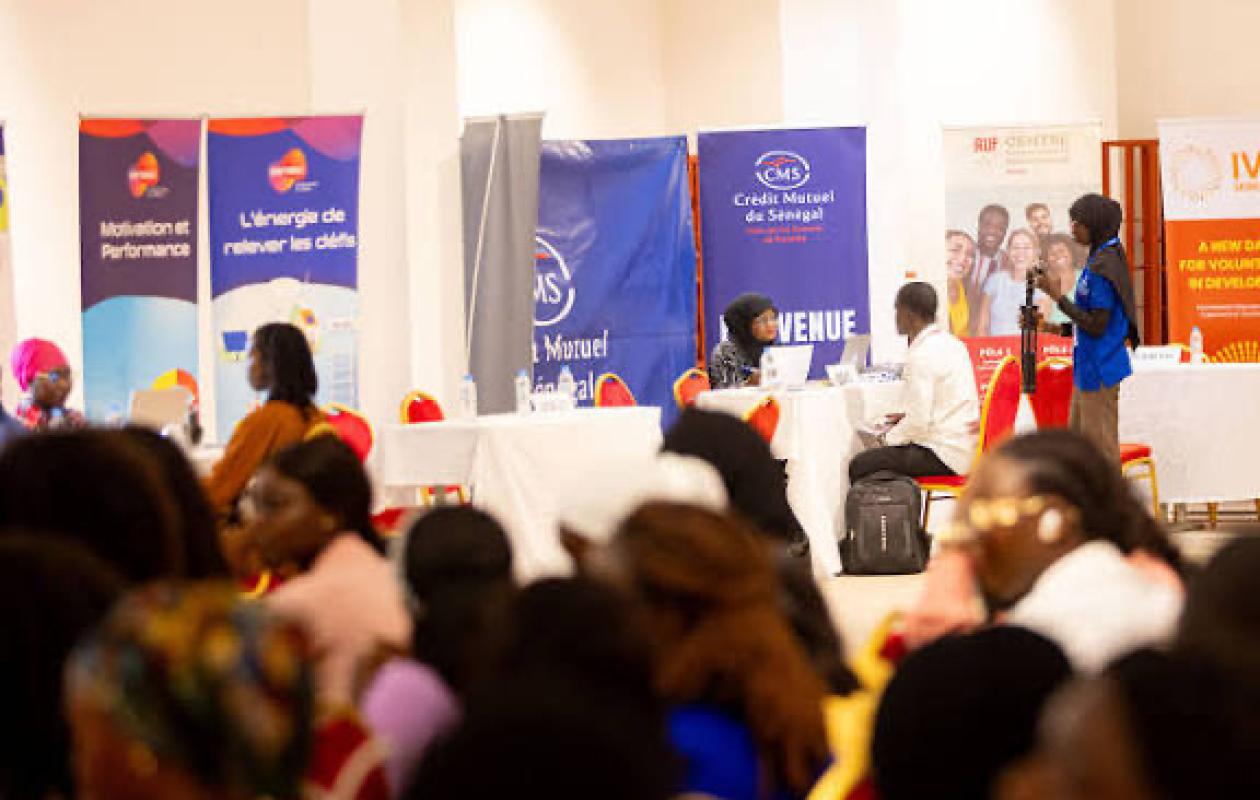 Amadou Lamine Fall au Salon Dakar Job Dating: «Chercher un emploi est déjà un travail »