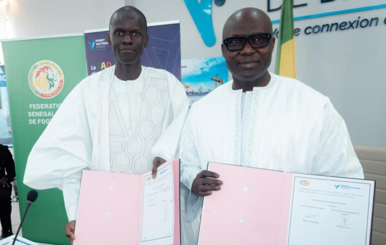 Football  : Le Port Autonome de Dakar et la FSF scellent un partenariat stratégique