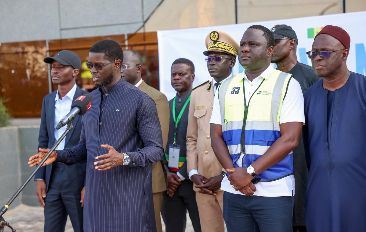 Tournée économique : Les consignes du Pr. Diomaye pour le chantier de l’aéroport de Ziguinchor
