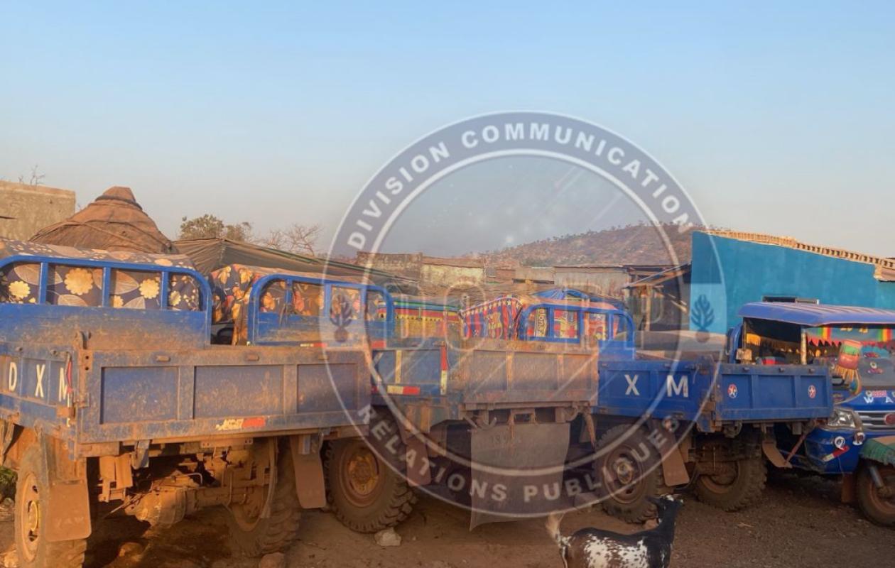 Saraya : Un site d'orpaillage clandestin démantelé, 16 suspects interpelés et du matériel saisi par le GARSI 2