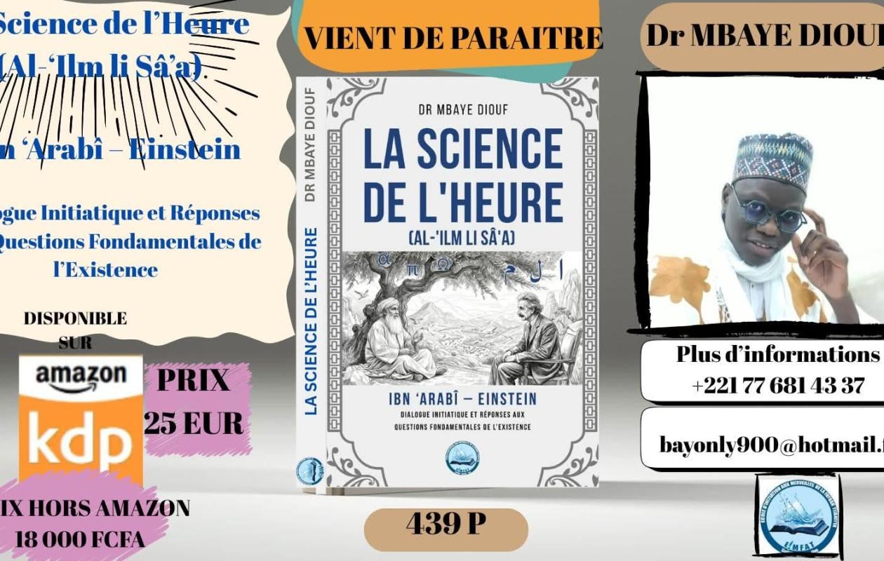 «Sous l’Ombre de l’Olivier, Sur le Mont des Oliviers» : Le Dr Mbaye Diouf répond aux questions existentielles