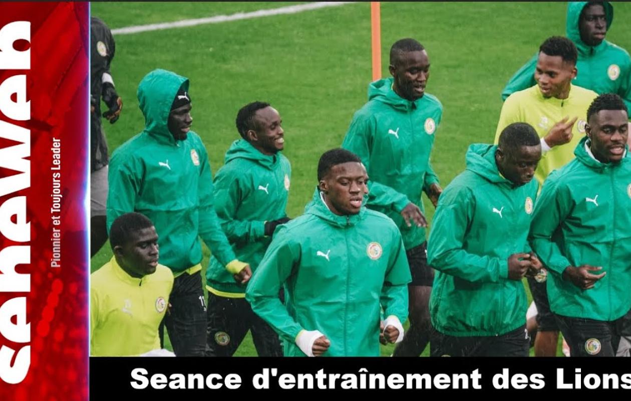Can 2025 : Suivez la dernière séance d'entraînement des Lions à Tangier ( SEN vs BOST )